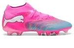 Puma Future 9 Pro FG/AG Herren - Poison Pink-Sun Stream-Bright Aq