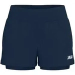 Jako 2-in-1 Short One Damen - marine - 34