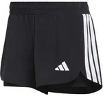 adidas Pacer Workout Woven 2in1 kurze Hose Damen - black - XL