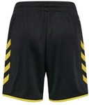 hummel Core 2.0 Shorts Kinder - black/blazing yellow - 116