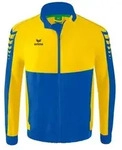 Erima Six Wings Pr&auml;sentationsjacke Herren - new royal/gelb - S