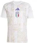 adidas Italien Aufw&auml;rmshirt Herren WM2026 - wei&szlig;/gold - M