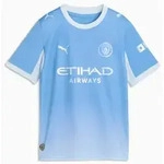 Puma Manchester City Trikot Home 26/27 Kinder - blau/wei&szlig; - 176