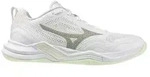 Mizuno Wave Stealth Pro Handballschuhe Damen - wei&szlig;/mint - 38