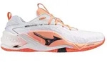 Mizuno Wave Stealth Neo 2.1 Handballschuhe Herren - orange/wei&szlig; -