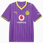Puma Borussia Dortmund 3rd Trikot 26/27 Herren - lila/gelb - S