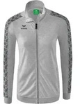 Erima Essential Team Tracktop Jacke Damen - hellgrau melange/slat