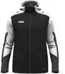 Jako Dynamic Trainingsjacke mit Kapuze - schwarz/wei&szlig;/grau - S