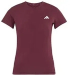 adidas Strength Essentials Workout Contour T-Shirt Damen - maroon