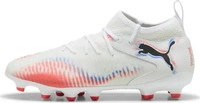 Puma 108614-01, Puma Future 8 Match FG/AG Fu&szlig;ballschuhe Kinder - wei&szlig;/blau/rot -