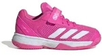 adidas Courtflash Hook-And-Loop Tennisschuhe Kinder - lucid pink/