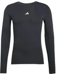 adidas Techfit Funktionsshirt Langarm Herren - schwarz - 2XL