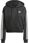 adidas Essentials 3-Stripes French Terry Kapuzenjacke Damen - bla