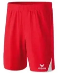 Erima Classic 5-C Shorts Kinder - rot/wei&szlig; - 152