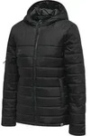 hummel Hmlnorth Quilted Hood Jacke - Damen - black/asphalt - M