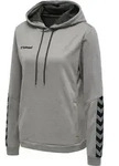 hummel Hmlauthentic Poly Hoodie - Damen - grey melange - XS