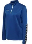 hummel Hmlauthentic Half Zip Sweatshirt Wo - Damen - true blue -