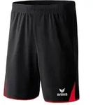 Erima Classic 5-C Shorts Kinder - schwarz/rot - 152