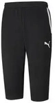 Puma teamLIGA 3/4 Trainingsshorts Herren - schwarz/wei&szlig; -S