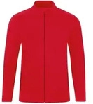 Jako Fleecejacke - rot/weinrot - 5XL