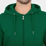 Jako Kapuzenjacke Organic - gr&uuml;n - S