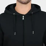 Jako Kapuzenjacke Organic - schwarz - 5XL