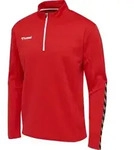 hummel Hmlauthentic Kids Half Zip Sweatshi - Kinder - true red -
