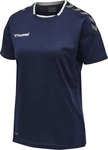 Hummel 204921-7026, hummel Hmlauthentic Poly Trikot S/S - Damen - marine - XS...