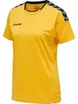 hummel Hmlauthentic Poly Trikot S/S - Damen - sports yellow/black