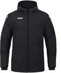 Jako Coachjacke Team mit Kapuze Kinder - schwarz - 128