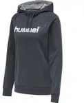 hummel Hmlgo Cotton Logo Hoodie - Damen - india ink - XS