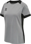 Hummel 207397-2006, hummel Lead S/S Poly Trikot Damen - grey melange - XS grau