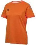 hummel Lead S/S Poly Trikot Damen - orange tiger - S