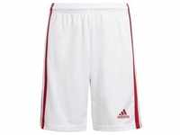 adidas Squadra 21 Shorts Kinder - weiß/rot 116