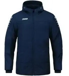Jako Coachjacke Team mit Kapuze - blau - 3XL