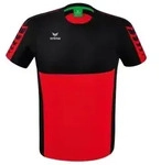 Erima Six Wings T-Shirt Kinder - rot/schwarz - 116