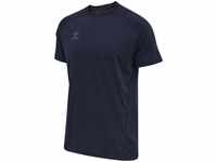 hummel Cima T-Shirt Herren - navy L blau male