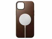 Nomad Modern Leder Case mit MagSafe für iPhone 15 Plus Braun iPhone 15 Plus