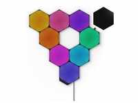 Nanoleaf Shapes Hexagons Ultra Black Starter Kit (9er Pack) Apple HomeKit + Amazon