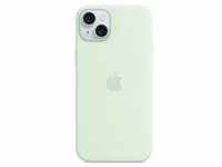 Apple iPhone 15 Plus Silikon Case mit MagSafe Blassmint iPhone 15 Plus