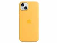 Apple iPhone 15 Plus Silikon Case mit MagSafe Warmgelb iPhone 15 Plus
