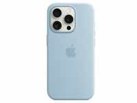 Apple iPhone 15 Pro Silikon Case mit MagSafe Hellblau iPhone 15 Pro