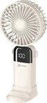 XLayer 220718, XLayer Handventlilator mit Smartphonehalterung Beige