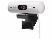 Logitech BRIO 500 Webcam Weiß 1920 x 1080 USB-C Kabelgebunden