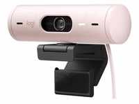 Logitech 960-001421, Logitech BRIO 500 Webcam Rosa 1920 x 1080 USB-C Kabelgebunden