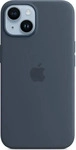 Apple MW5T3ZM/A, Apple iPhone 14 Silikon Case mit MagSafe Sturmblau iPhone 14 Silikon