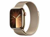 Apple MRJ73QF/A, Apple Watch Series 9 Edelstahl Gold Gold 41 mm Gold GPS + Cellular