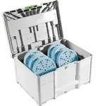 Festool Schleifmittel-Systainer3 SYS-STF D150 GR-Set Granat