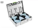 Festool Schleifmittel-Systainer3 SYS-STF DELTA GR-Set Granat - Neu2024