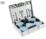 Festool Schleifmittel-Systainer3 SYS-STF D125 GR-Set Granat - Neu2024